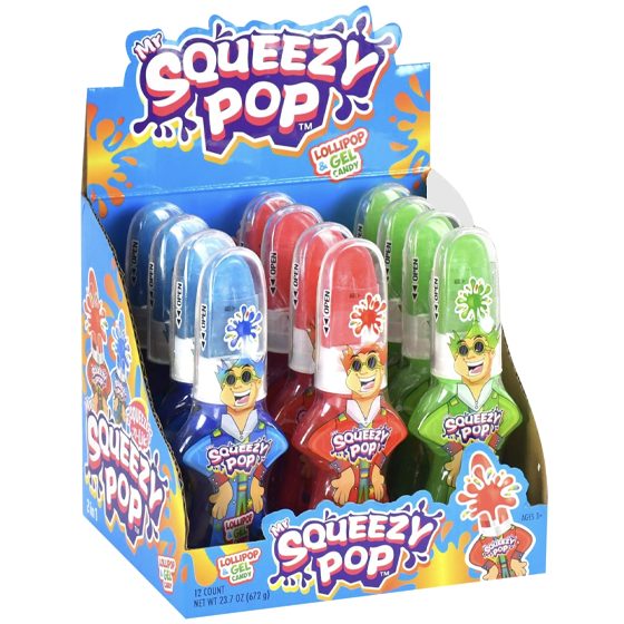 KOKO'S DISPLAY 72CT SQUEEZE POP DISPLAY