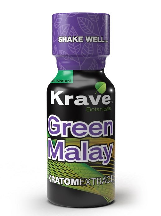 [23146] KRAVE NATURAL EXTRACT SHOT GREEN MALAY