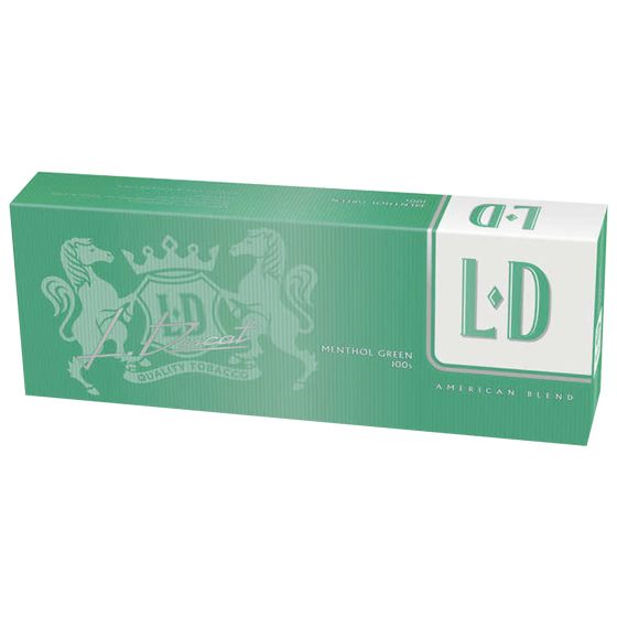 [21867] LD MENTHOL GREEN BOX 100