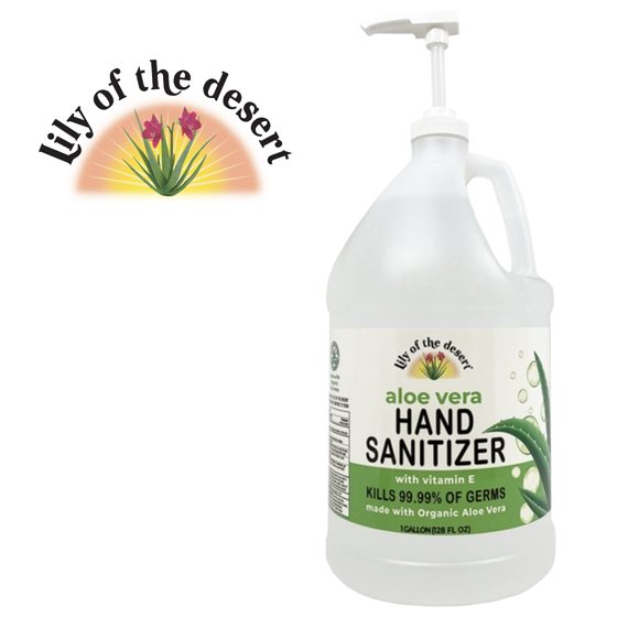 LILY OF THE DESERT HAND SANITIZER 1 GALLON