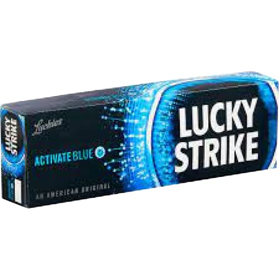 [40651] LUCKY STRIKE ACTIVATE BOX KING BLUE
