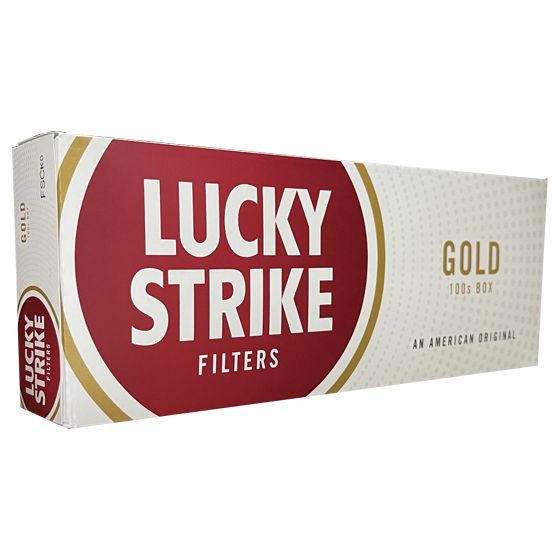 [40611] LUCKY STRIKE GOLD BOX 100