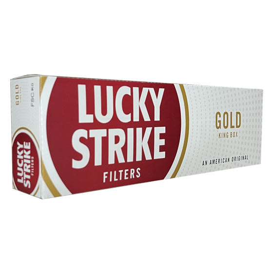 [40608] LUCKY STRIKE GOLD BOX KING