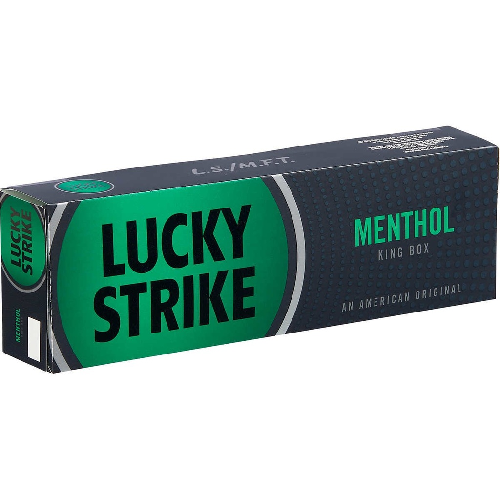 [40614] LUCKY STRIKE MENTHOL BOX KING