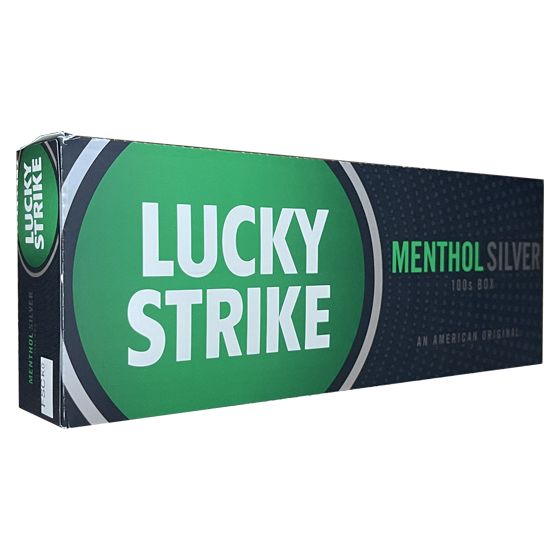 [40612] LUCKY STRIKE MENTHOL SILVER BOX 100