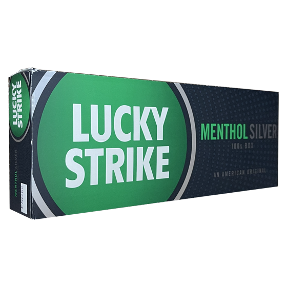 [40612] LUCKY STRIKE MENTHOL SILVER BOX 100