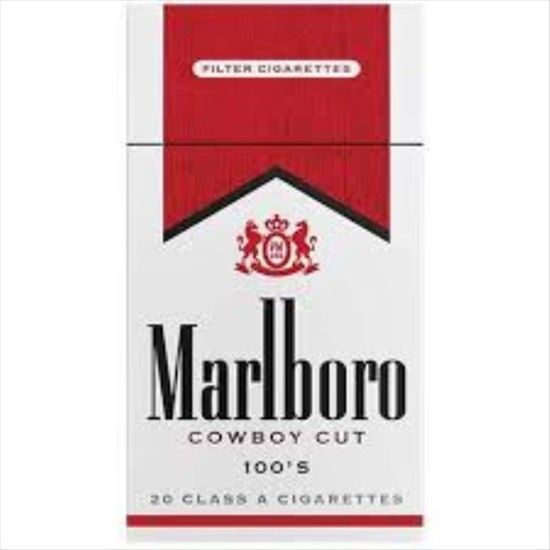 [40133] MARLBORO COWBOY CUT RED BOX 100