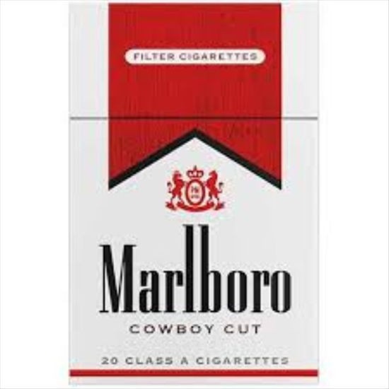 [40132] MARLBORO COWBOY CUT RED BOX KING