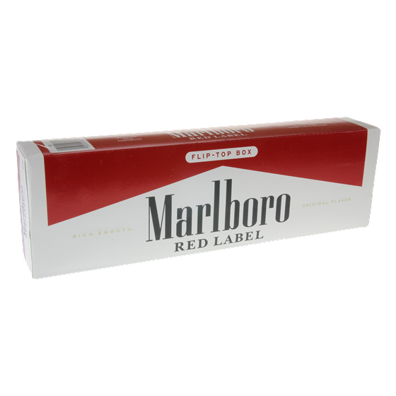 [40011] MARLBORO RED LABEL BOX KING