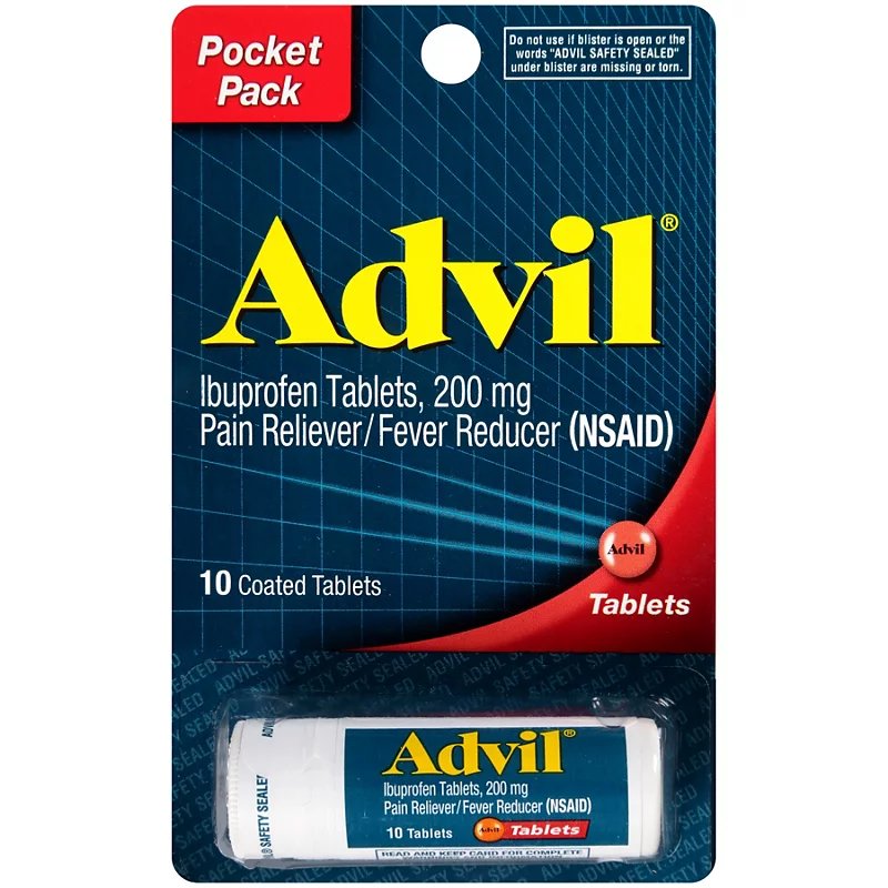 MED ADVIL REGULAR BLISTER 12CT