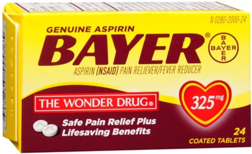 MED BAYER BLISTER 12CT