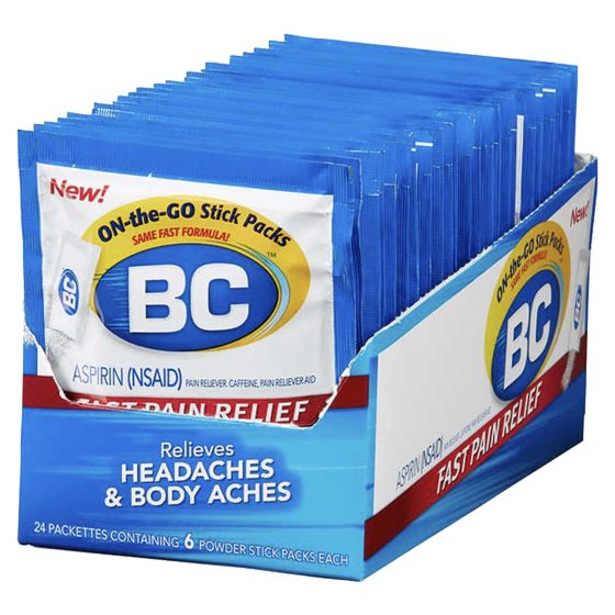 [20466] MED BOX BC ANALGESIC POWDER 24/6CT BLUE