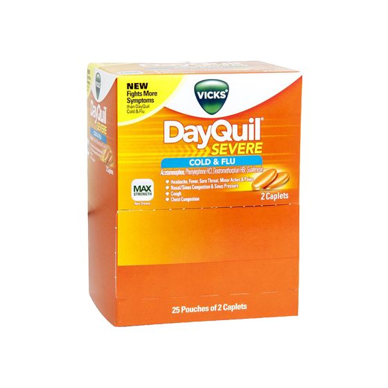 MED BOX DAYQUIL SEVERE COLD & FLU