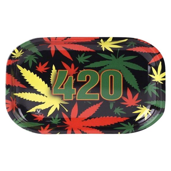 METAL TRAY 10X6 COLOR LEAF 420