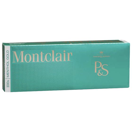 [40622] MONTCLAIR MENTHOL GOLD BOX 100