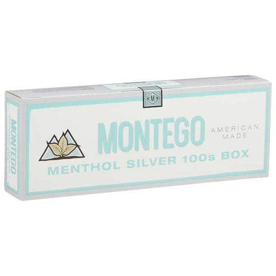 MONTEGO MENTHOL SILVER 100 BOX