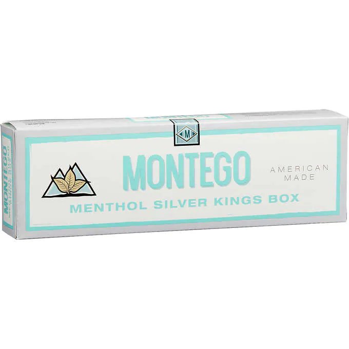 [40179] MONTEGO MENTHOL SILVER KING BOX