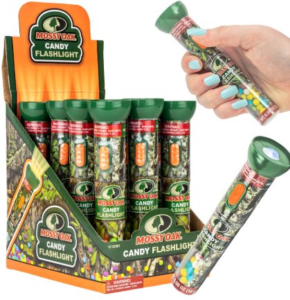 MOSSY OAK 12CT FLASHLIGHT CANDY