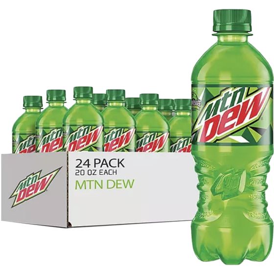 MT DEW 24CT 20FL OZ REGULAR