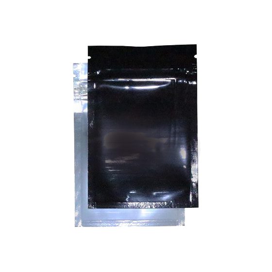 MYLAR BAG 20/50CT 28G CLEAR/BLACK