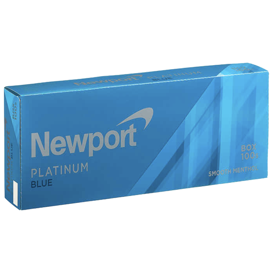 NEWPORT PLATINUM BLUE BOX 100