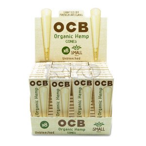 OCB CONES ORGANIC BAMBOO X8 SMALL