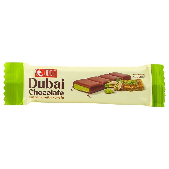 OODIE DUBAI CHOCOLATE 24CT 27G PISTACHIO KUNAFA