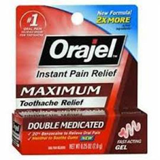 ORAJEL 1CT 3X STRENGTH .25OZ