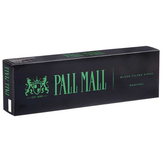 [40556] PALL MALL BLACK MENTHOL BOX KING
