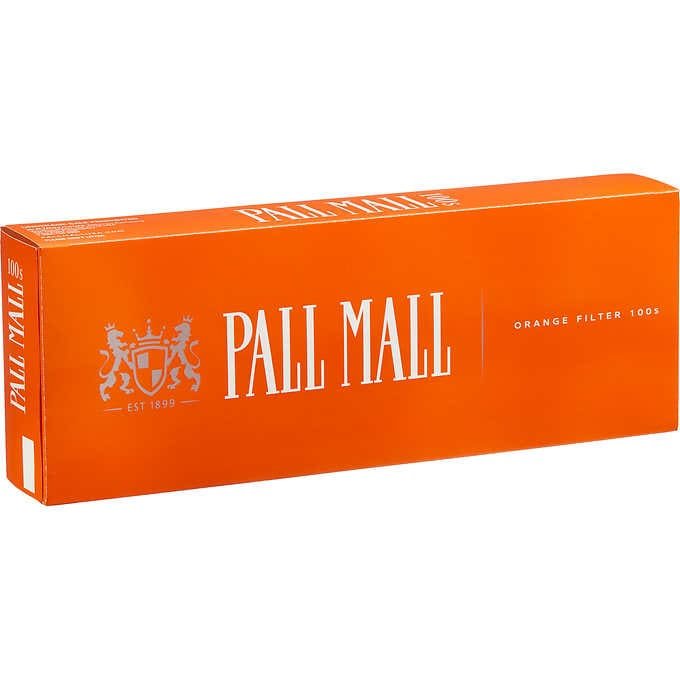 [40554] PALL MALL ORANGE BOX 100