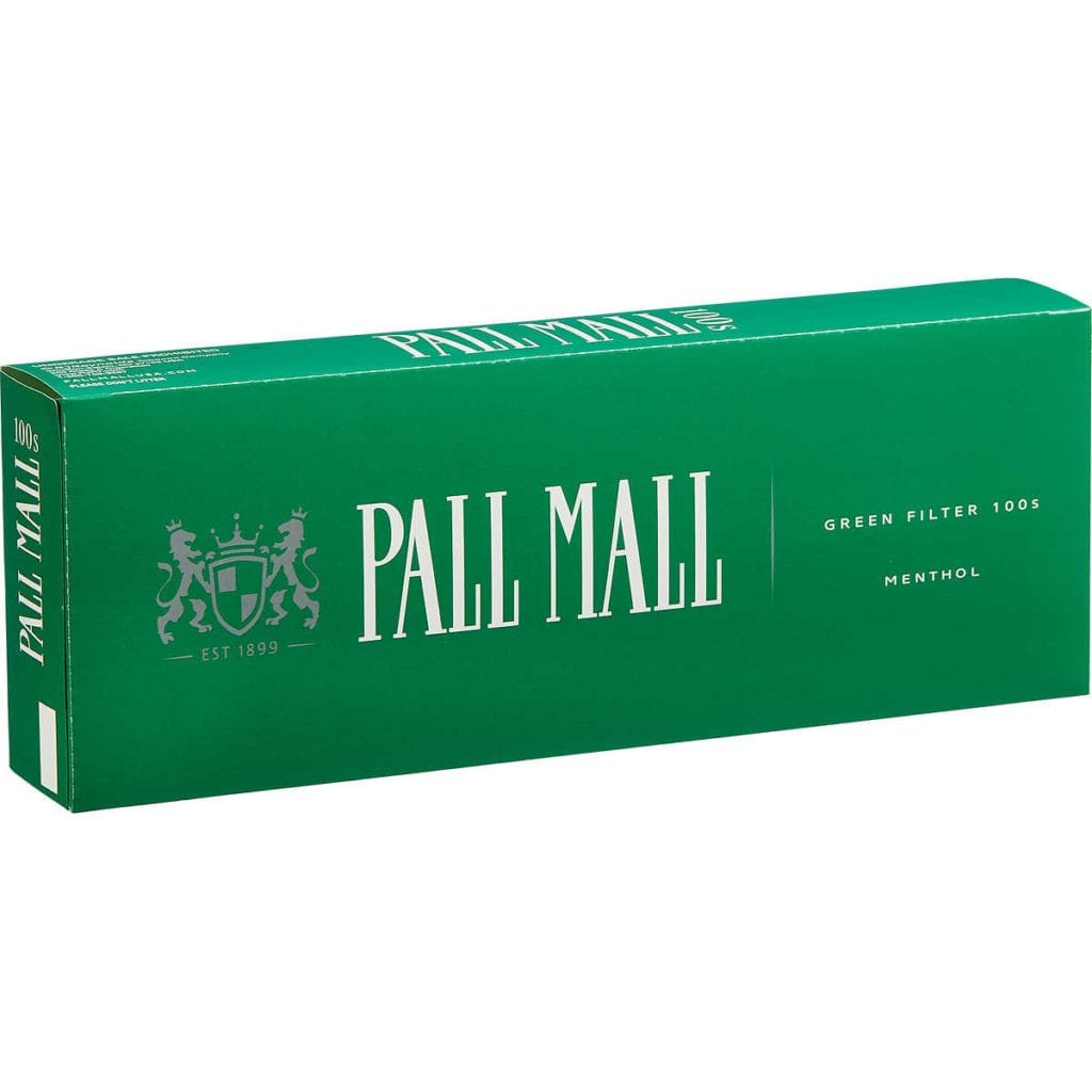 PALL MALL SELECT GREEN BOX 100