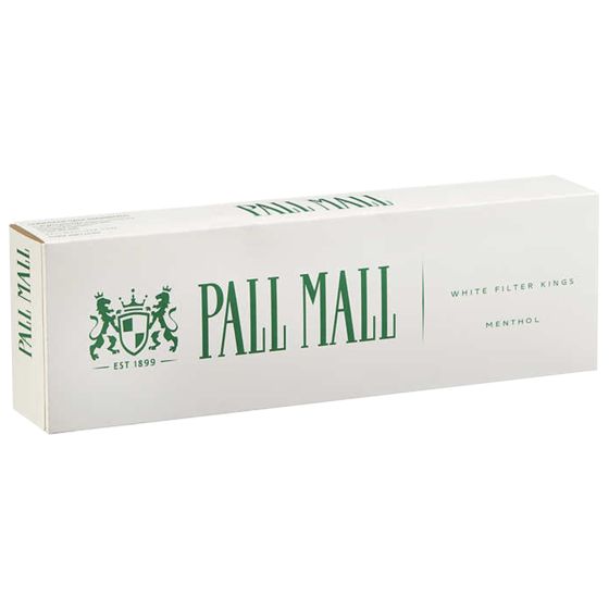 PALL MALL WHITE MENTHOL BOX KING