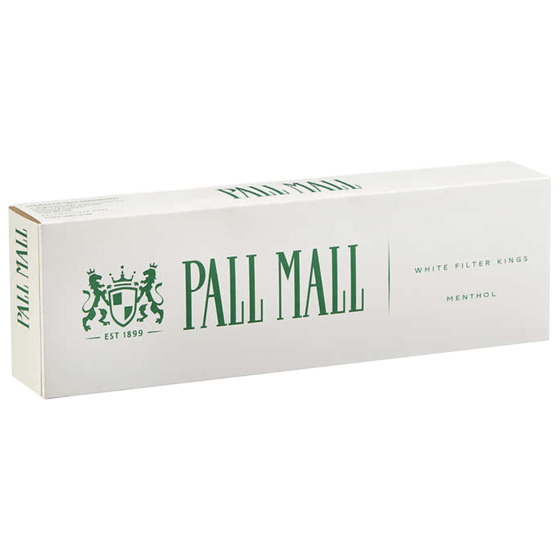 [40557] PALL MALL WHITE MENTHOL BOX KING