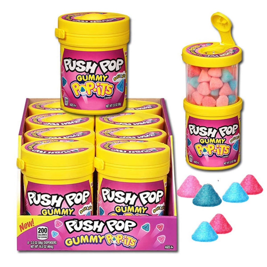 PUSH POP 8CT GUMMY POP-ITS