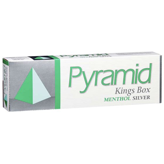 [40141] PYRAMID MENTHOL SILVER BOX KING
