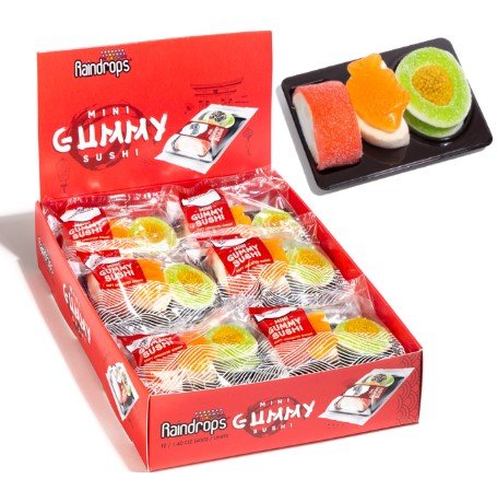 RAINDROPS 12CT MINI GUMMY SUSHI