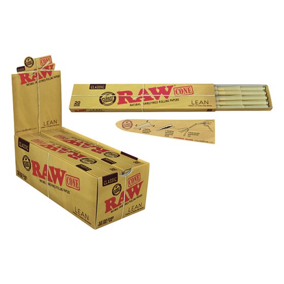 RAW CONES CLASSIC 20CT LEAN