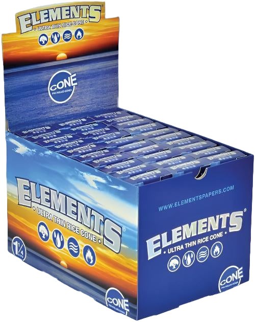 RAW ELEMENTS CONES 30/6CT 1.25"