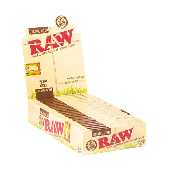 RAW PAPER ORGANIC 24CT 1.25"