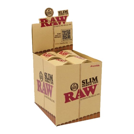 RAW TIPS 20CT SLIM 5MM