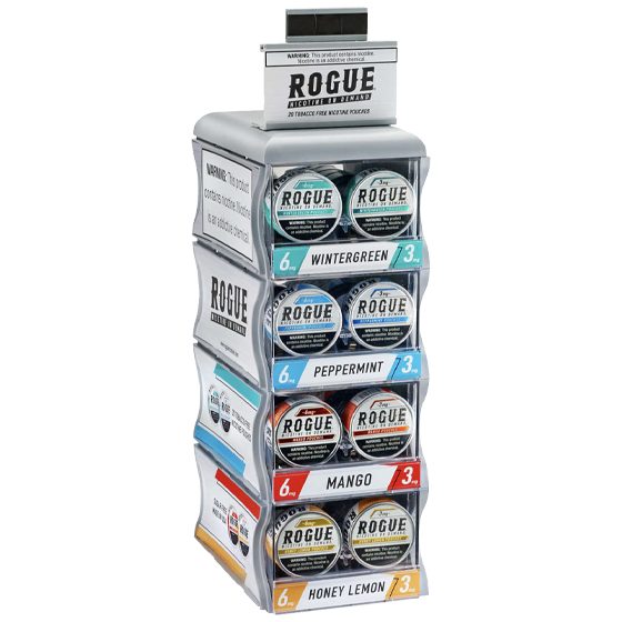 [22889] ROGUE $3.99 6MG POUCH CITRUS
