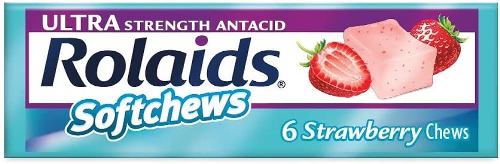 ROLAID 12CT ULTRA SOFTCHEWS STRABERRY 12CT