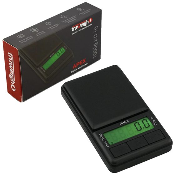 [23458] SCALE TRUWEIGH BLK APEX MINI 1000G