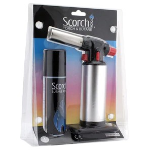 SCORCH COMBO TORCH & BUTANE (RED)