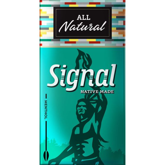 [40188] SIGNAL MENTHOL BOX 100 (LT. GREEN)