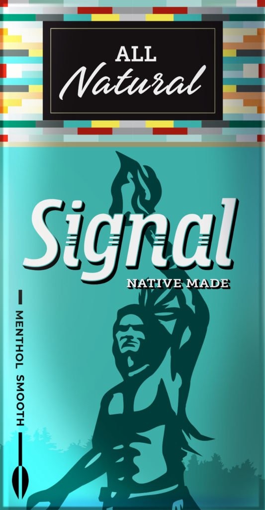 [40205] SIGNAL MENTHOL SMOOTH BOX 100 (TURQUOISE)