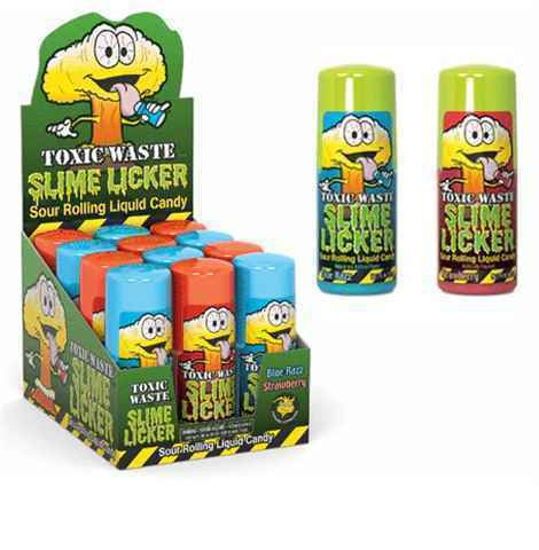 SLIME-LICKER 12CT BLUE RAZZ & STRAWBERRY