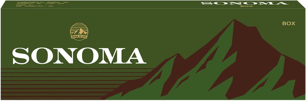 SONOMA MENTHOL DRK GREEN BOX KING