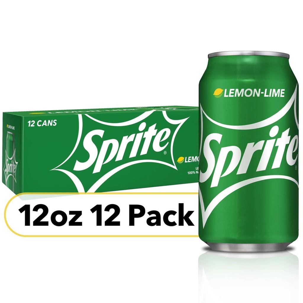 SPRITE 12 PACK CANS