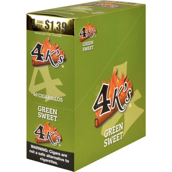 [26512] 4K'S 15CT 4/$1.49 GREEN SWEET